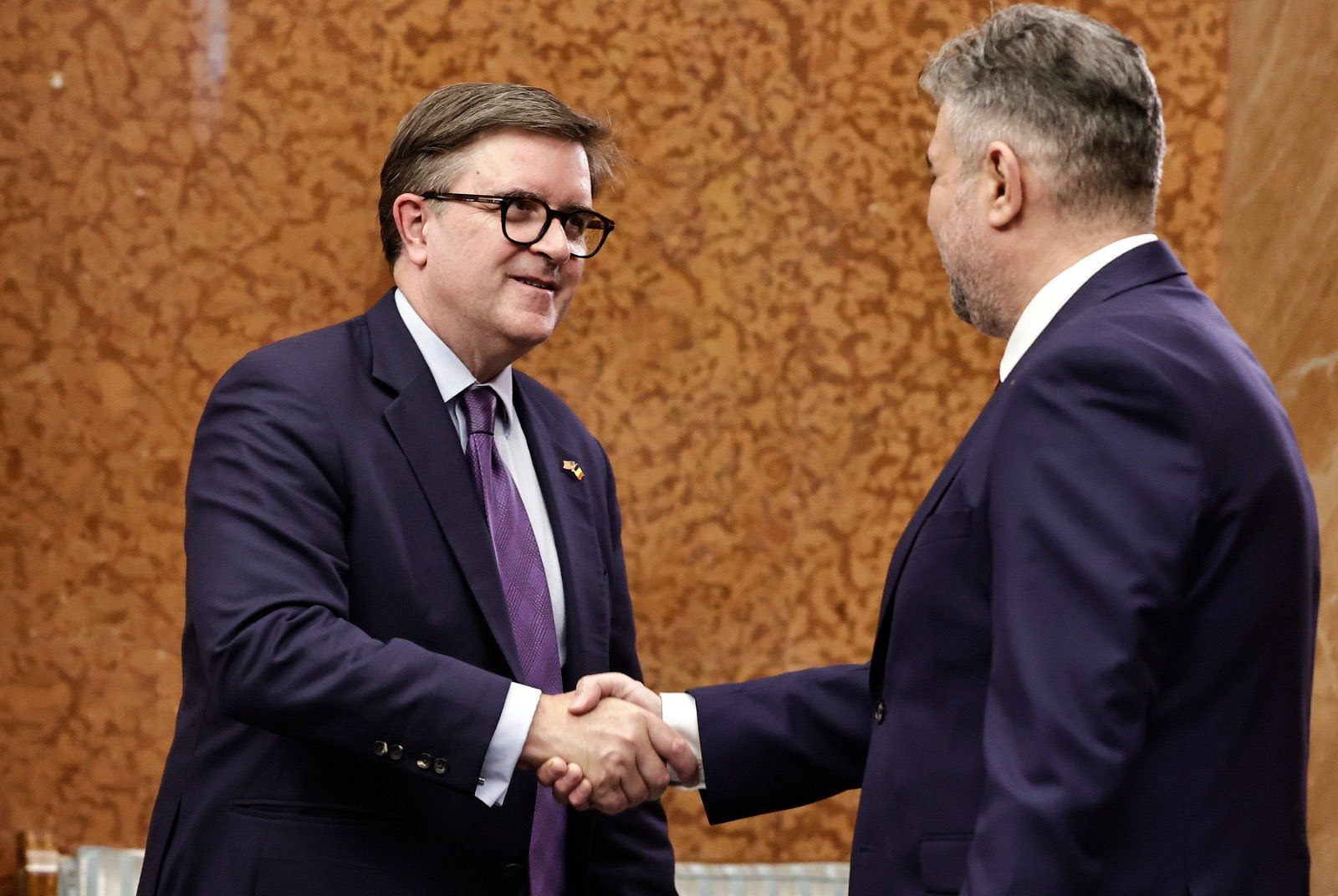 Ciolacu, întrevedere cu unul din șefii din Departamentul de Stat al SUA