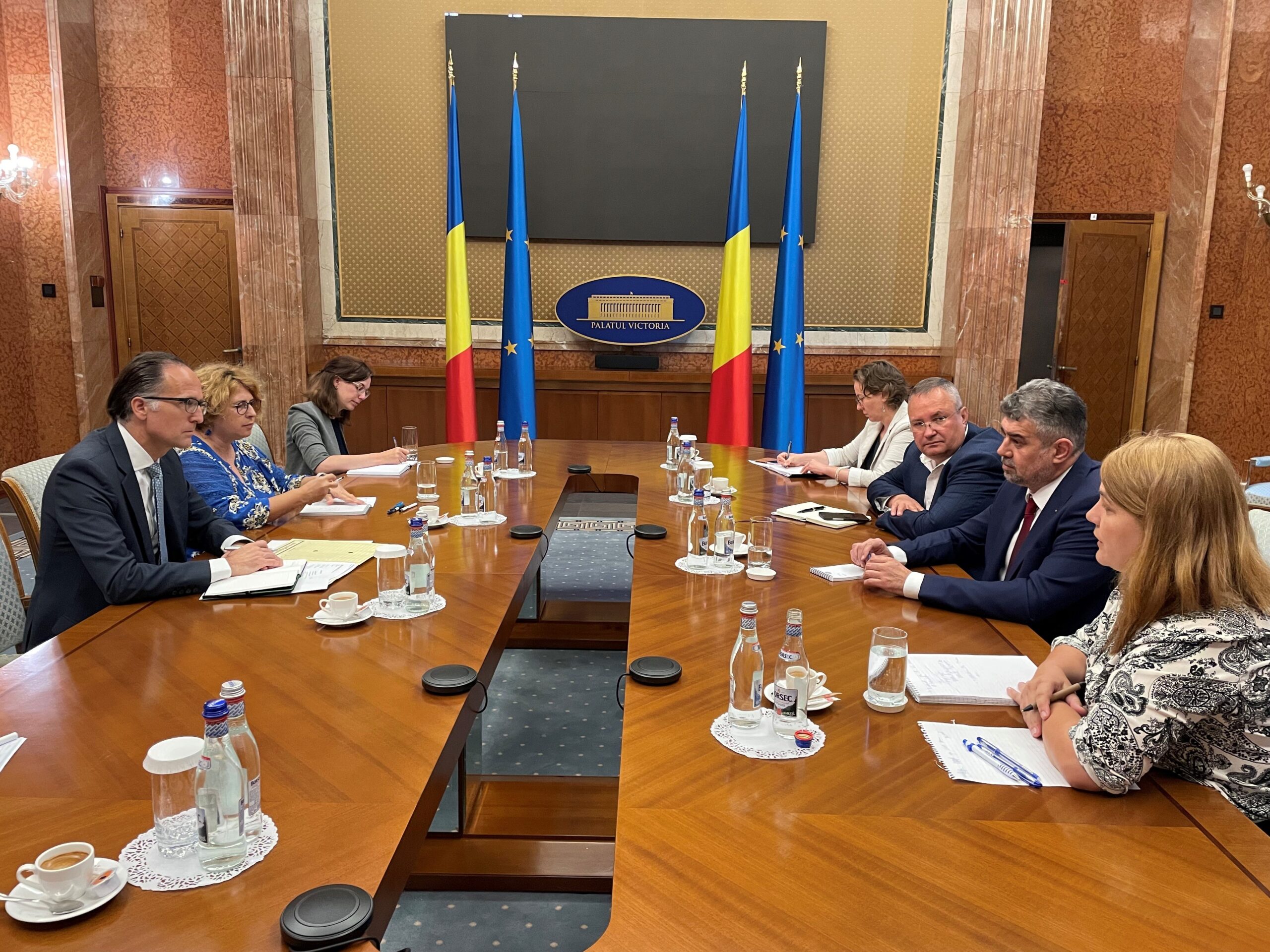 Concluziile întrevederii lui Ciolacu cu ambasadorul Germaniei: Schengen și relațiile economice, temele prioritare