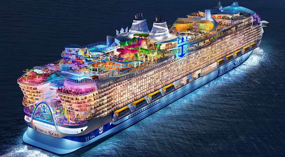 VIDEO. Vasul de croazieră care este de cinci ori mai mare cât Titanicul. Cum arată Icon of The Seas