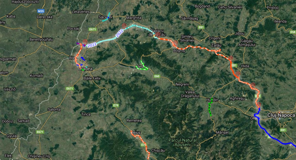 „Durata de construcție a fost una decentă. Vorbim de șapte pasaje, cinci poduri”