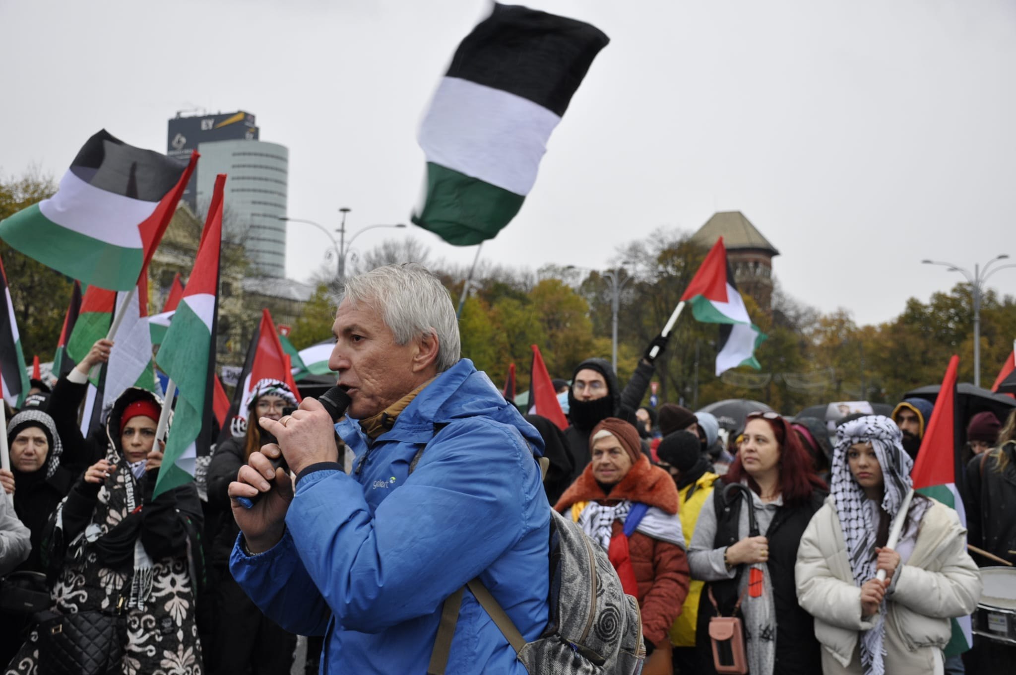 Cine e în spatele mitingurilor pro-Palestina, unde au fost auzite inclusiv scandări antisemite
