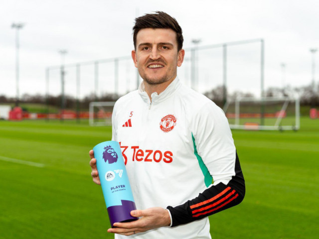 Harry Maguire a fost desemnat „Jucătorul Lunii” în Premier League!