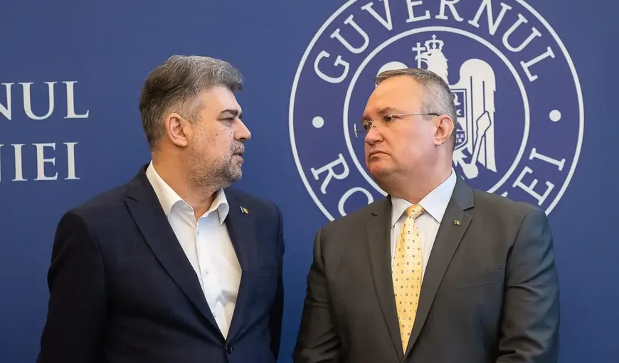 Ciolacu și Ciucă împart bugetul pe 2024. Proiectul prevede o creștere a salariilor bugetarilor cu 5%