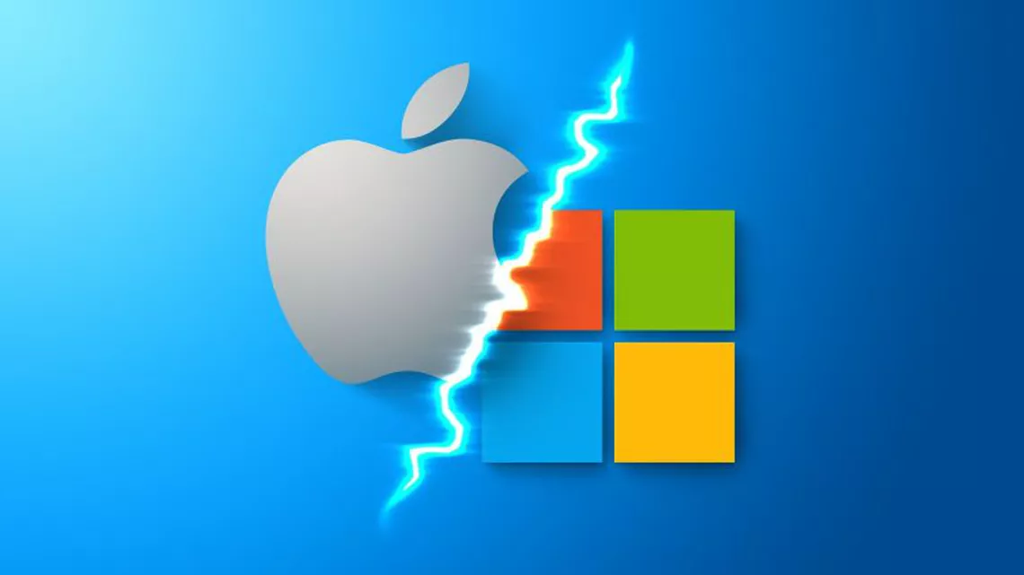 Microsoft câștigă în lupta cu Apple. AI răstoarnă bursa