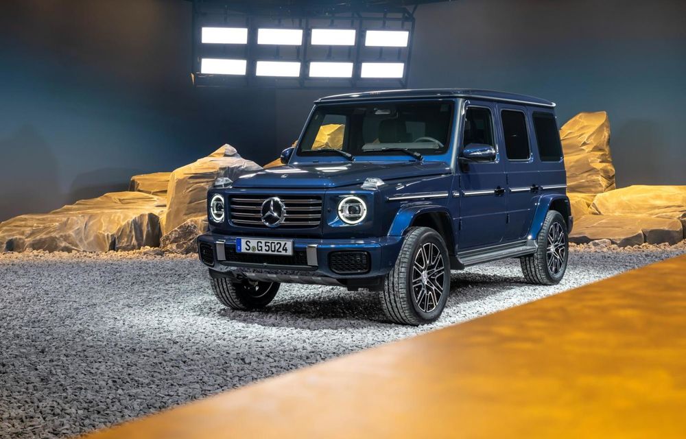 Mercedes dezvăluie noul model Clasa G facelift, în 2 versiuni