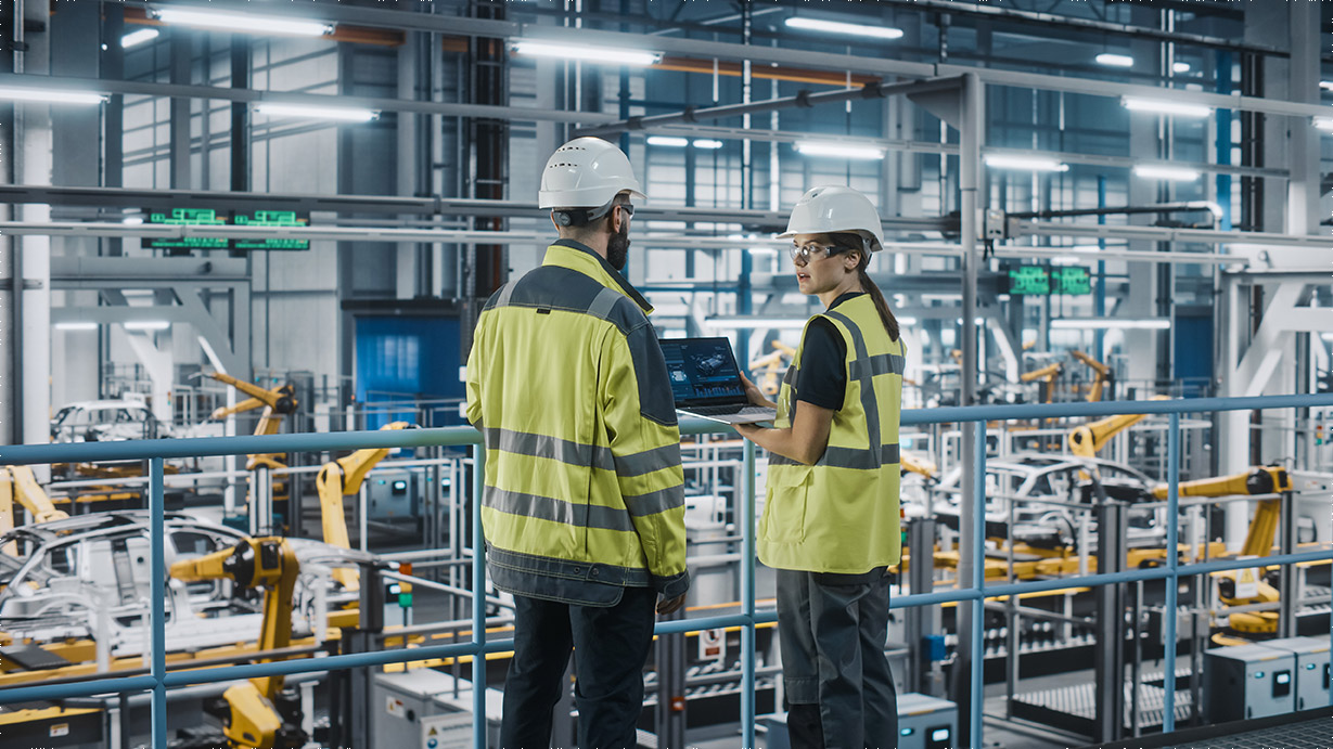 Industria zonei euro a început anul cu sângul