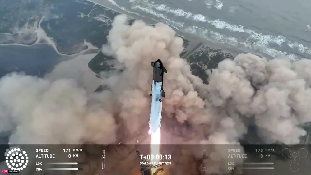 Starship, racheta lui Musk, și-a îndeplinit misiunea complet