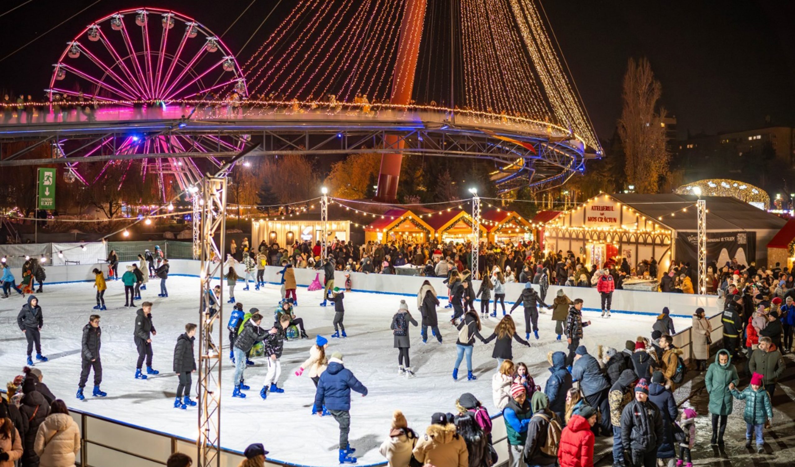 Târgul West Side Christmas Market 2024. Patinoar și 64 De Căsuțe