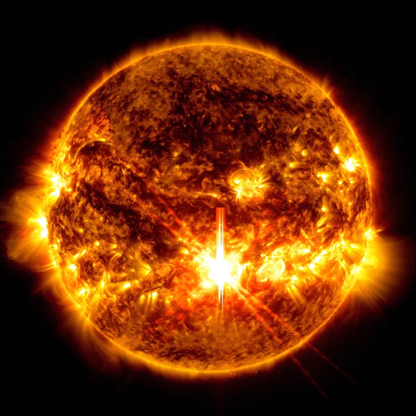 Furtunile solare vor fi semnalizate printr-un sistem de semafoare