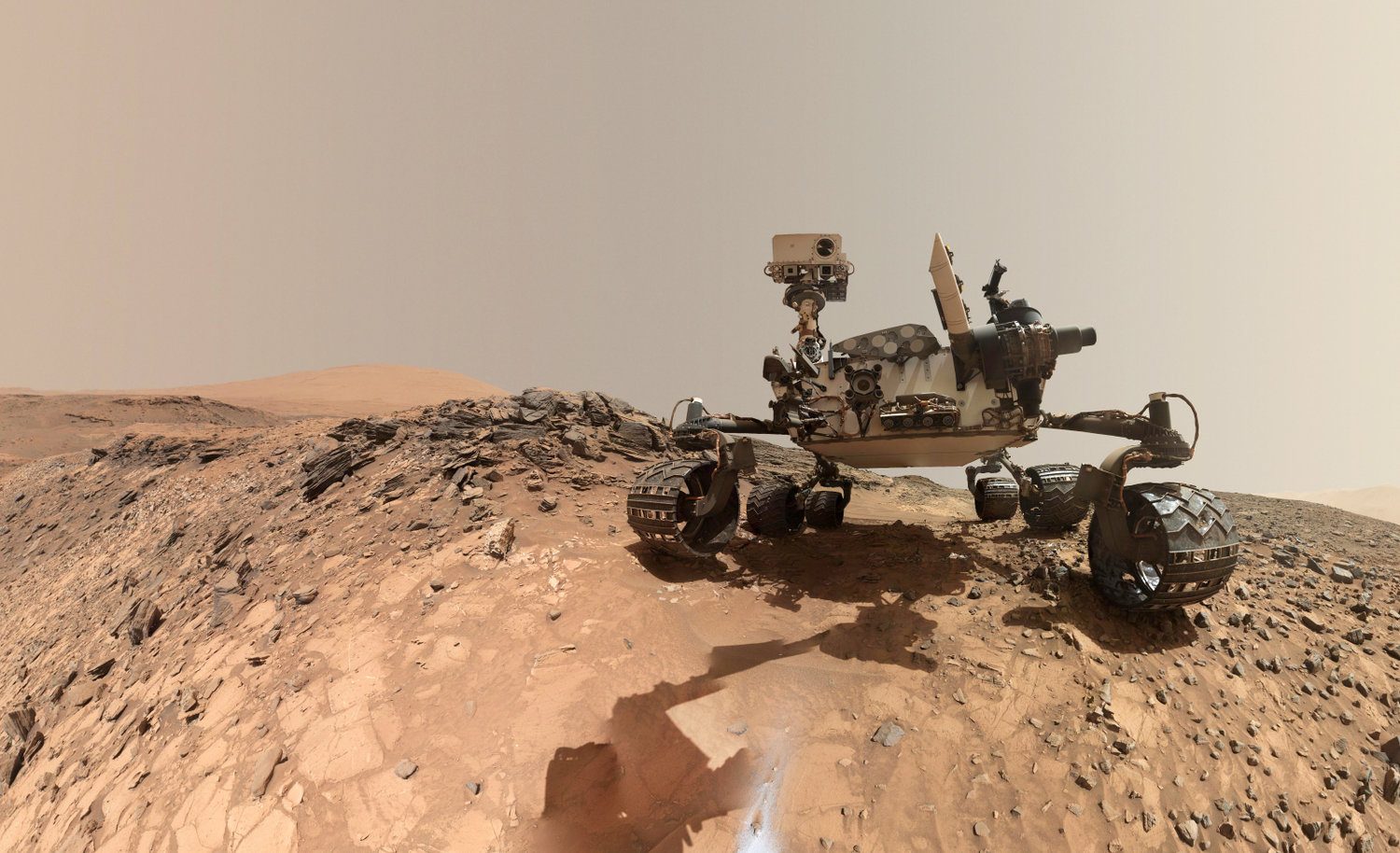 Curiosity a descoperit cei mai mari compuși organici pe Marte