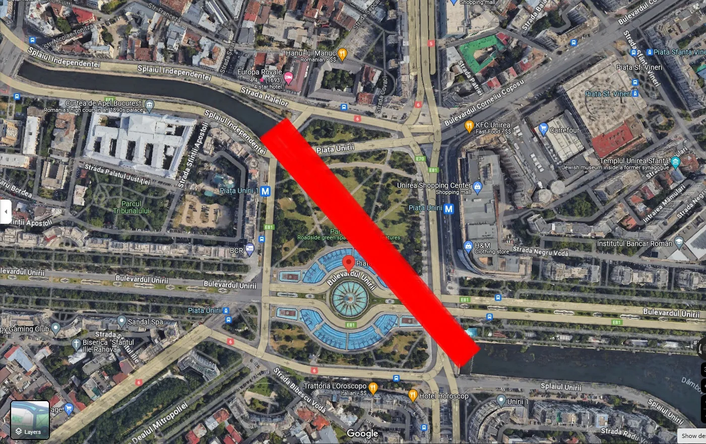 Traficul în câteva zone din Piața Unirii va fi dat peste cap
