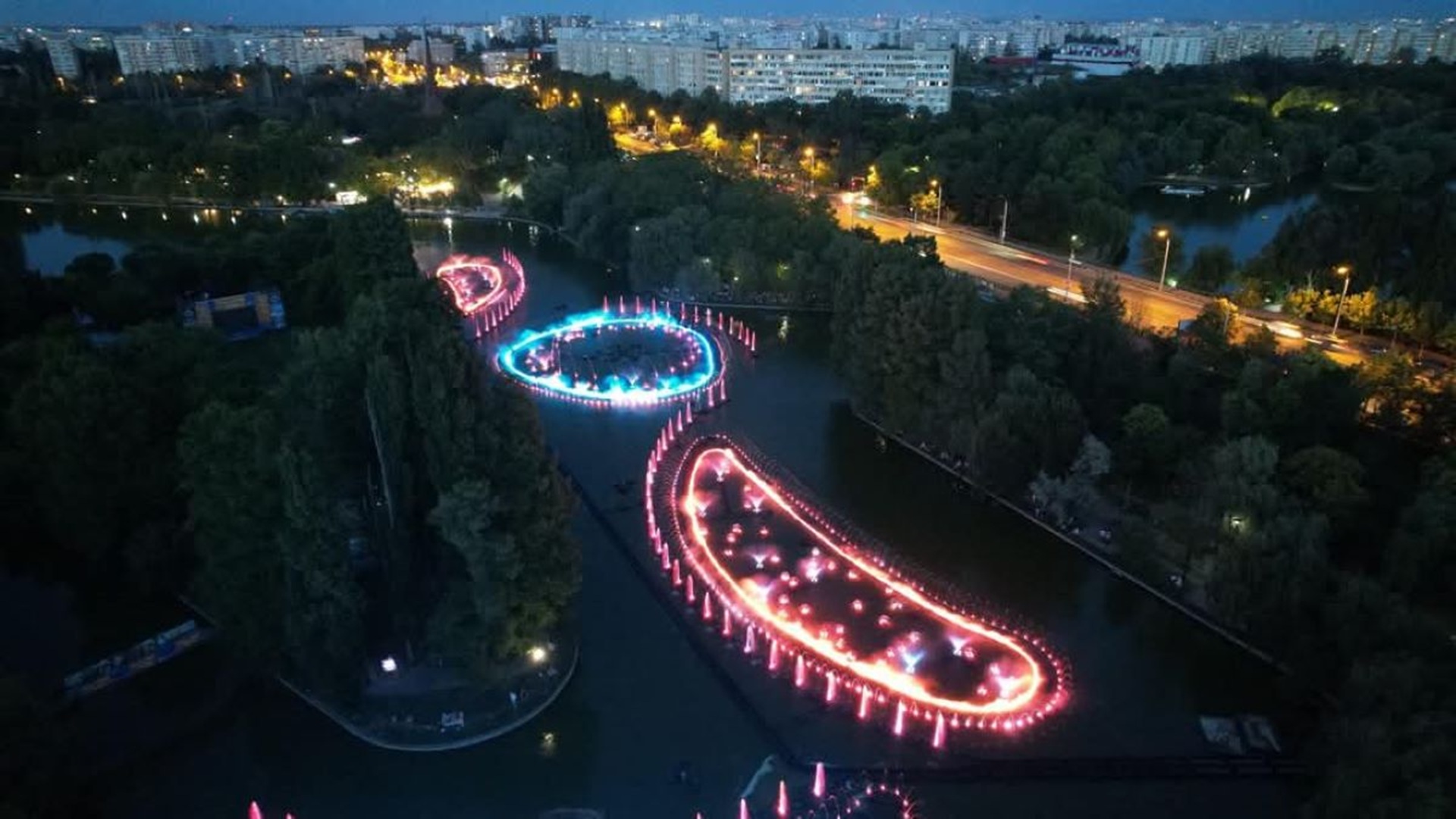 Parcul IOR ar putea fi transformat într-un parc cu lumini