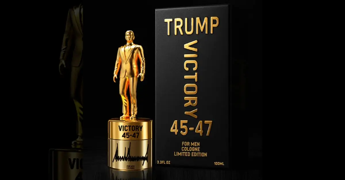 Donald Trump lansează brandul de parfumuri „Victory 45–47”