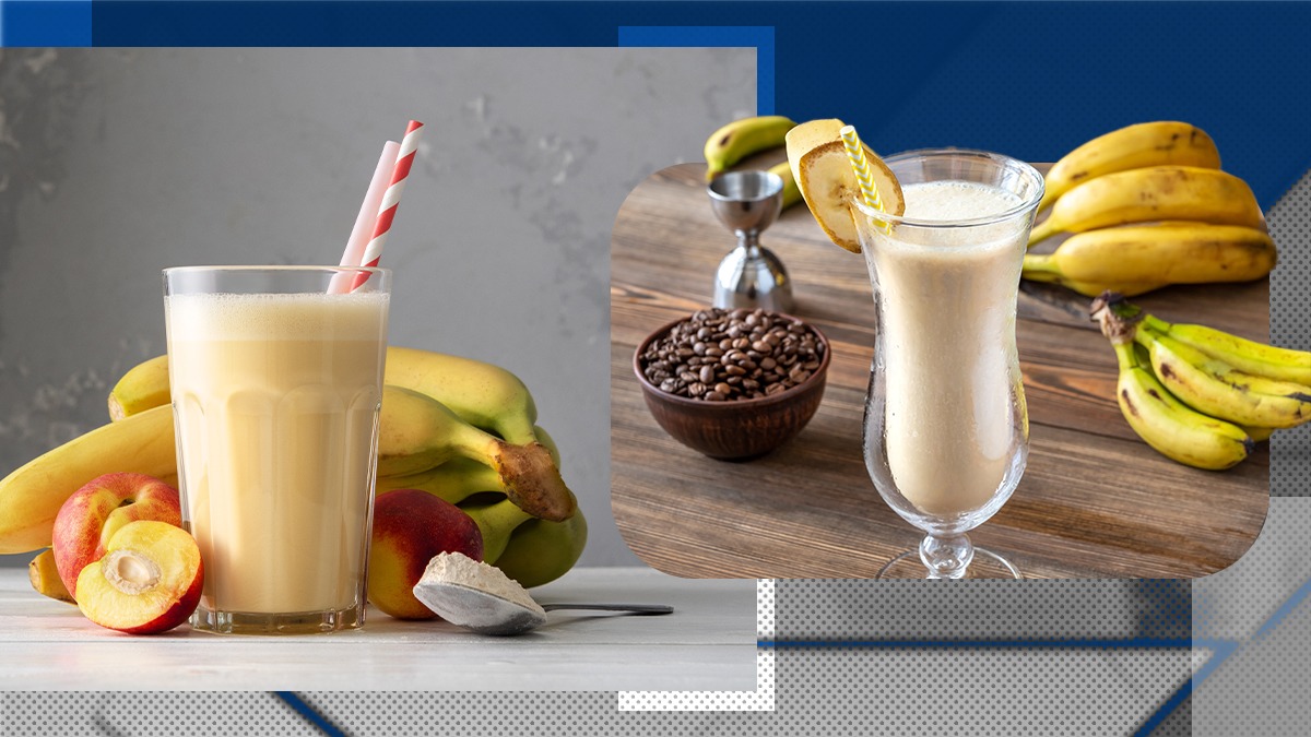 Smoothie cu banane, o rețetă naturală recomandată de medici nutriționiști, dar de consumat la orele potrivite