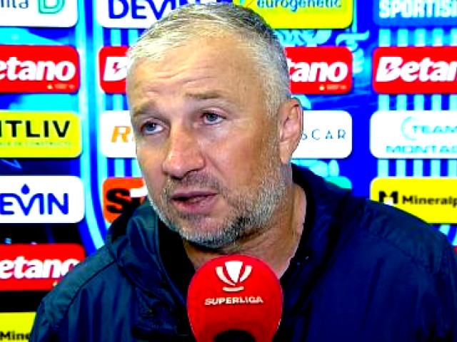 Video | Dan Petrescu nu s-a dezmințit nici la flash-interviu, după ce a văzut roșu direct la CFR