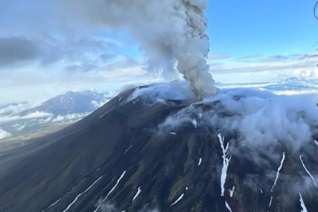 Krașeninikov din Rusia a erupt pentru prima dată în 500 de ani