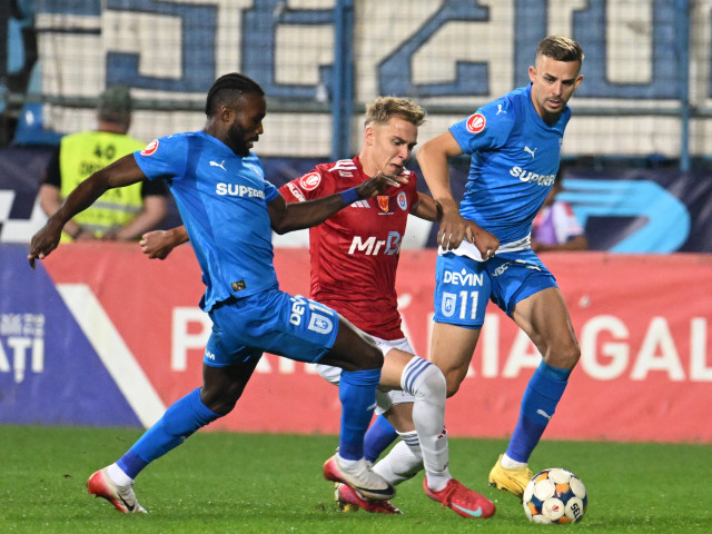 Video | Oțelul – Universitatea Craiova 1-0. Oltenii au pierdut primul meci din acest sezon de SuperLigă