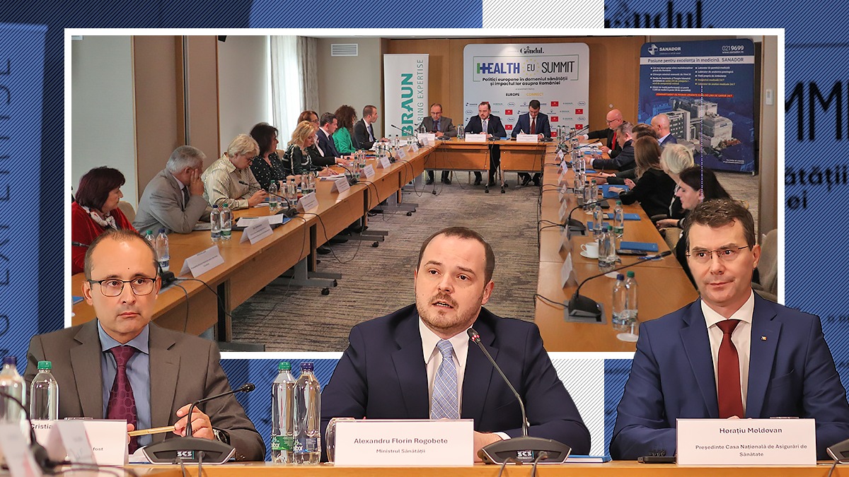 „De la dialog și planuri, la implementarea concretă a măsurilor pentru sustenabilitatea sistemului de sănătate”