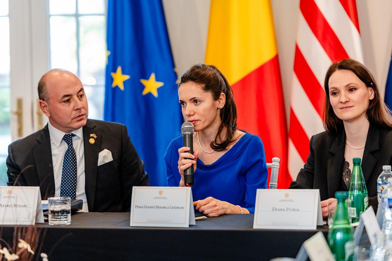 Mirabela Grădinaru, masă rotundă la Washington cu medicii români din SUA, despre prevenția adicțiilor la copii