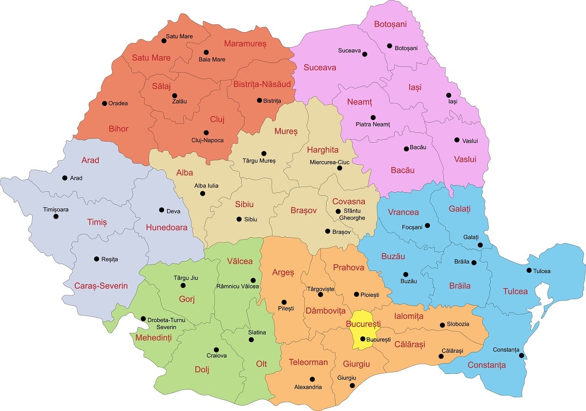 Care este cel mai mare judeţ din România ca suprafaţă