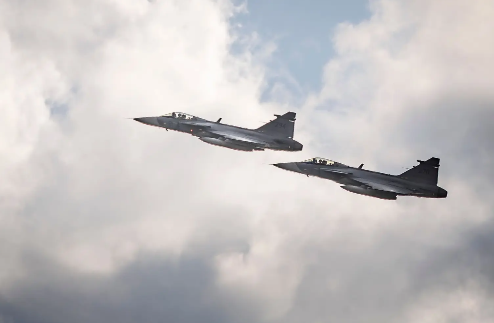 Suedia a interceptat avioane de vânătoare rusești în apropierea spațiului său aerian deasupra Mării Baltice