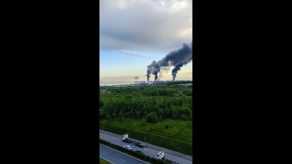 Ucraina a atacat Terminalul Petrolier din Sankt Petersburg