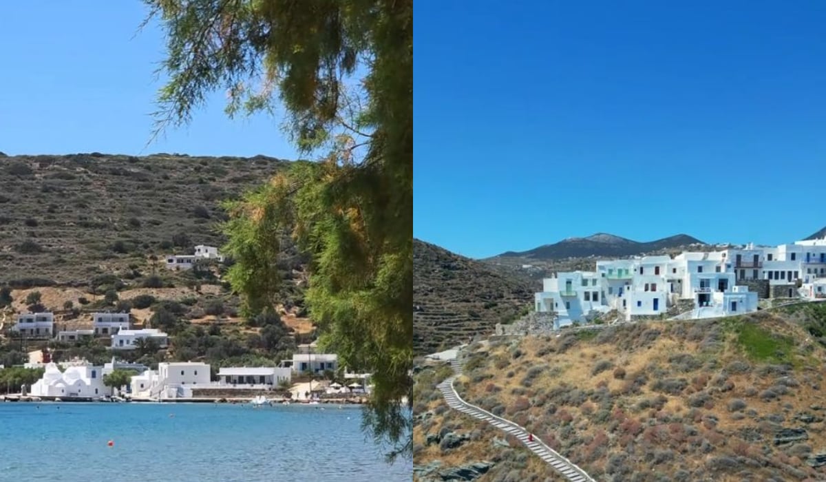 Paradisul ascuns în Ciclade unde mănânci excelent cu bani puțini. Ce au descoperit doi turiști români pe insula Sifnos