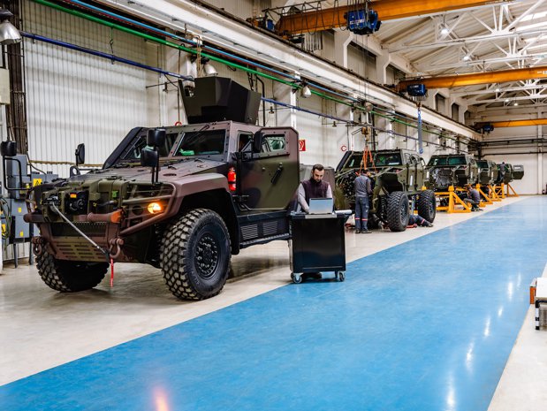 Primele blindate COBRA II fabricate în România