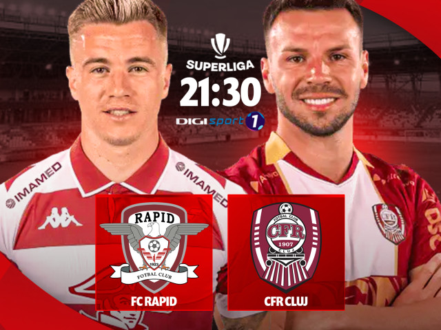 CFR Cluj, duminică, 21:30, LIVE VIDEO, Digi Sport 1. Daniel Pancu, față în față cu fosta echipă