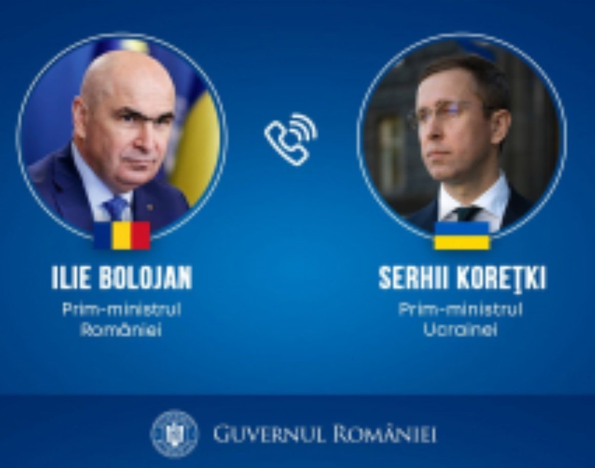 Ilie Bolojan, discuţii cu premierul Ucrainei, după atacul rusesc de la graniţa pe Dunăre cu România