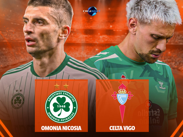 Omonia – Celta Vigo, 19:45, Digi Sport 1, în prima etapă de UEFA Europa League / AC Milan – Benfica, 22:00, DGS 1