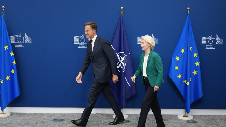 UE și NATO vor continua să sprijine Ucraina indiferent de acțiunile Rusiei, anunță Ursula von der Leyen și Mark Rutte