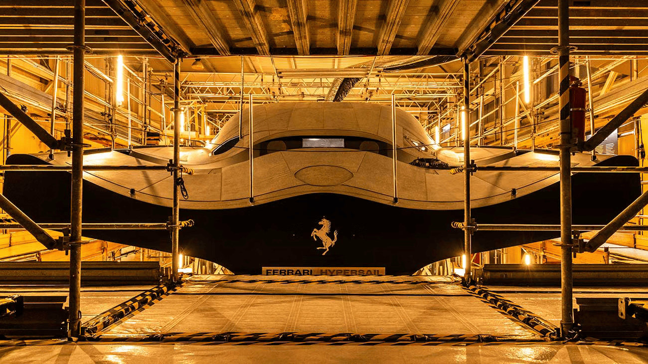 Ferrari construiește un iahtul Hypersail